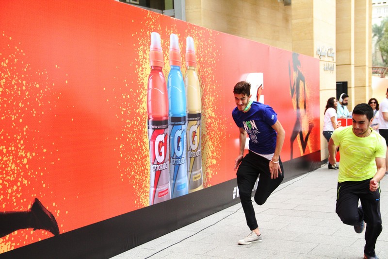Gatorade at Beirut Marathon 2016